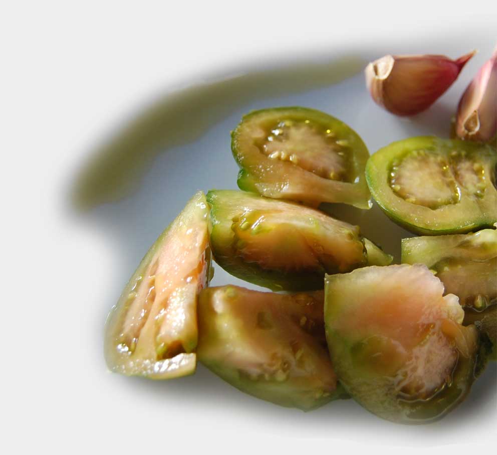 Authentique salade de tomates Raf d'Almería