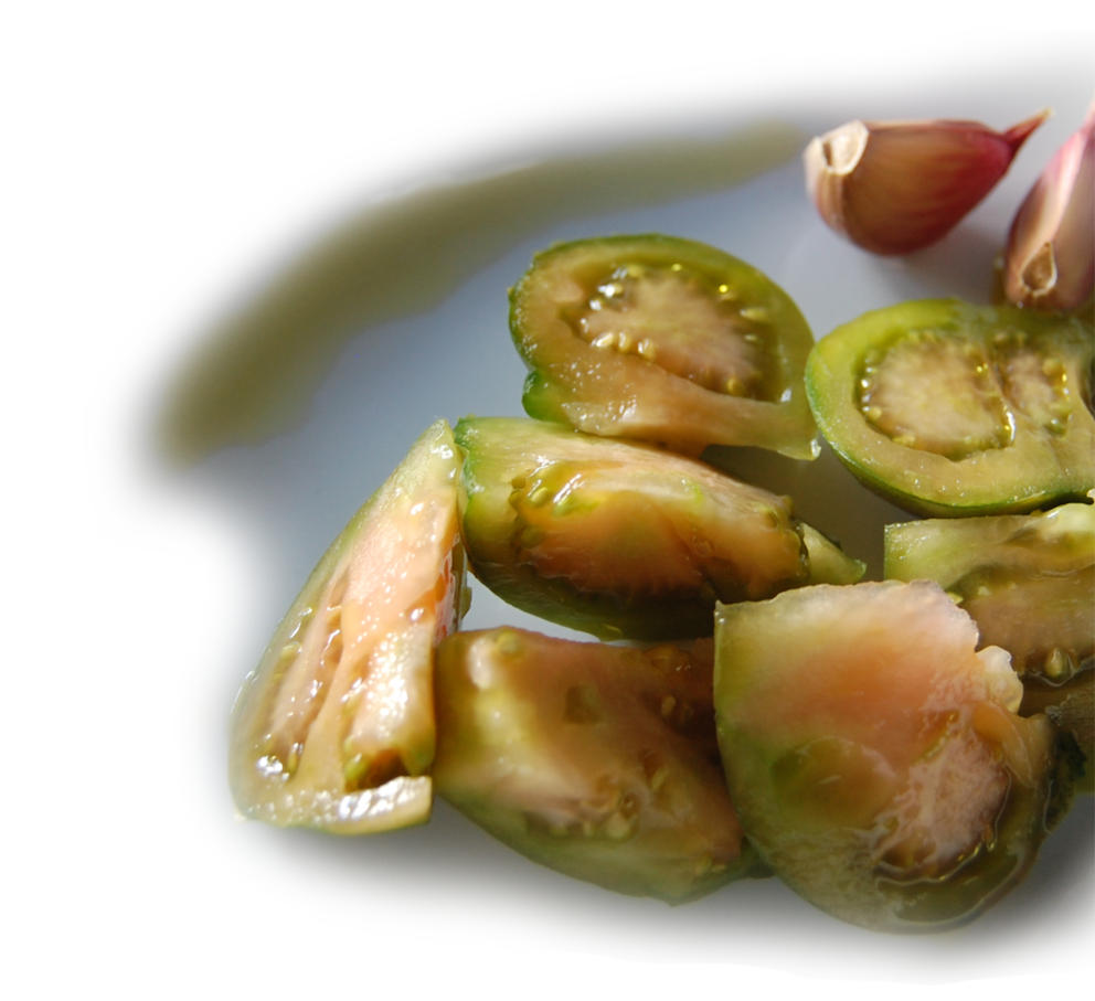 Authentique salade de tomates Raf d'Almería